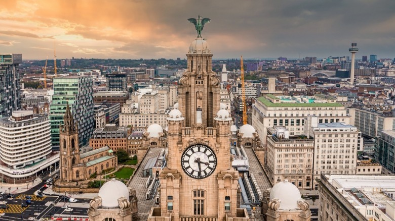 Liverpool skyline