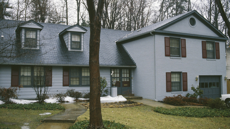 Exterior of Aldrich Ames' Arlington, Virginia home.