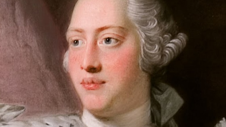 George III in coronation robes