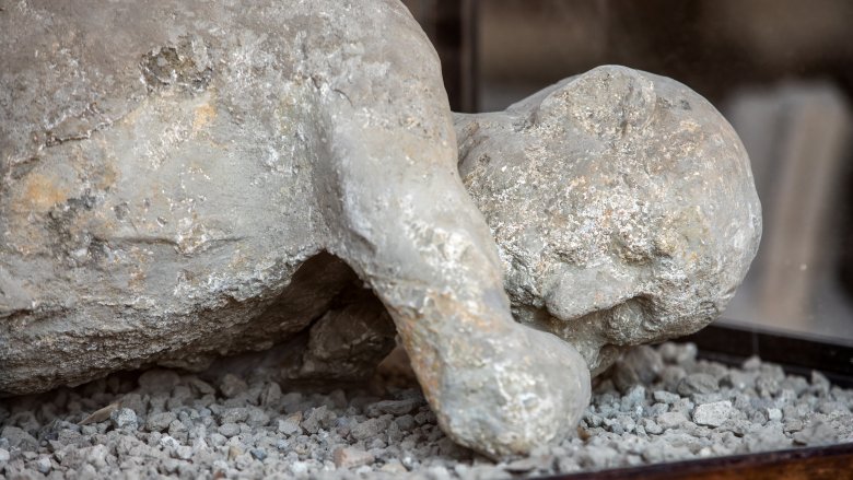 Pompeii, plaster cast