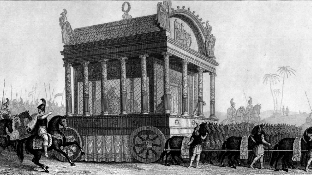 Alexander the Great's funeral carriage