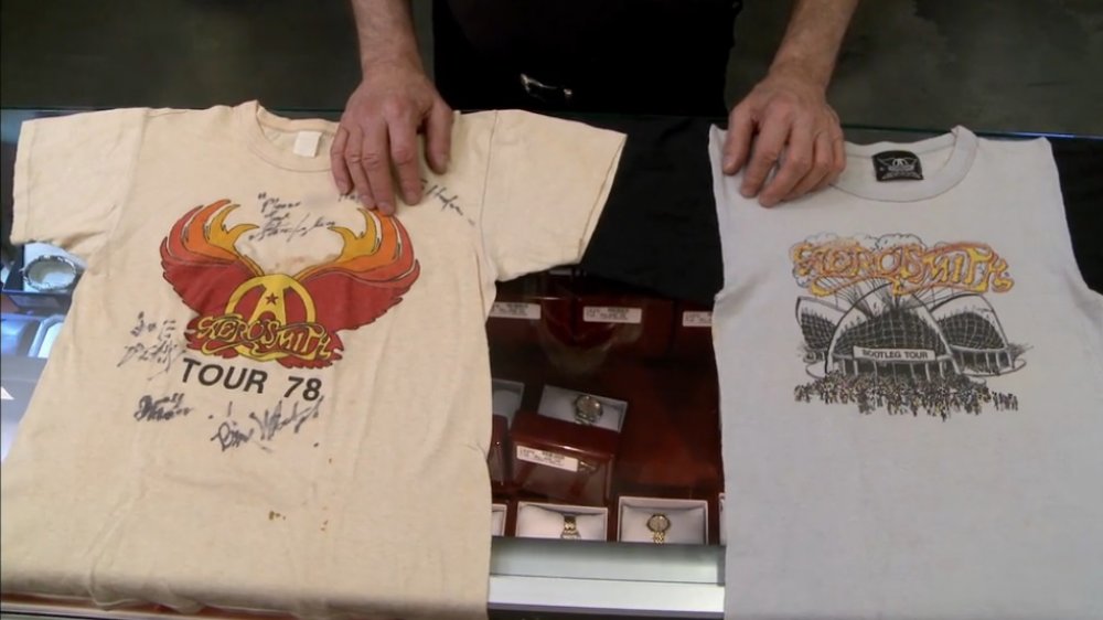 Pawn Stars Aerosmith shirts