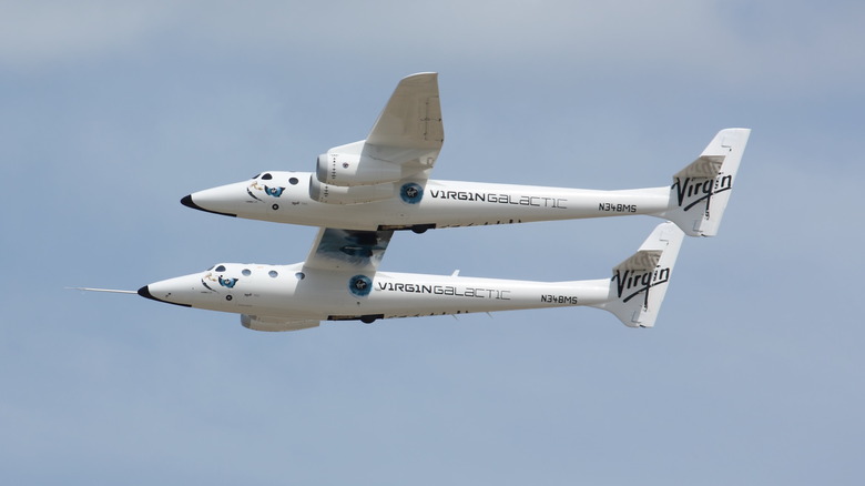 Virgin Galactic plane