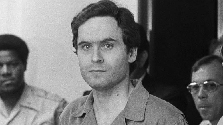 Ted Bundy looking forward