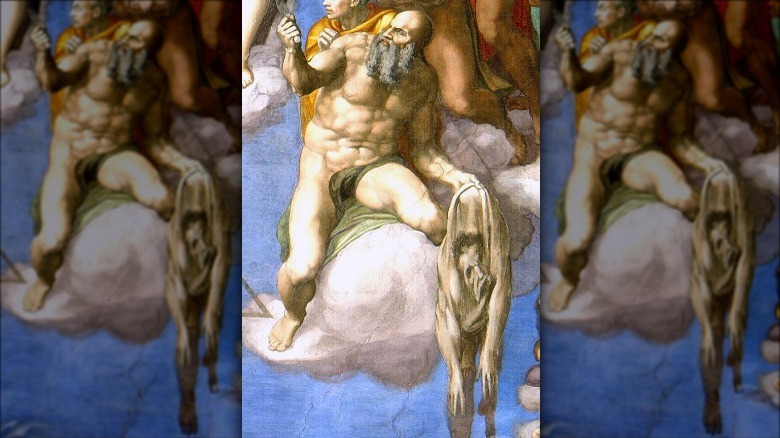 saint bartholomew in the last judgment