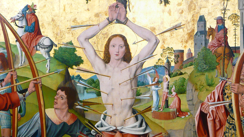 martyrdom of saint sebastian