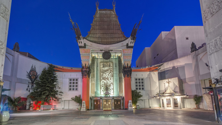 The front of Grauman's Chinese Theatre