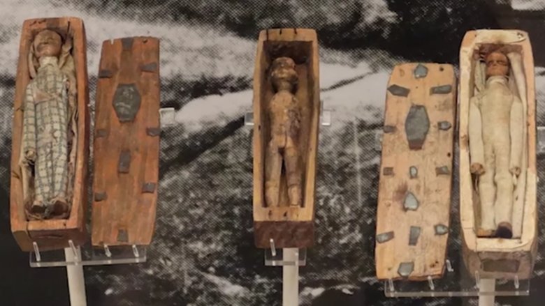 The miniature coffins of Arthur's Seat