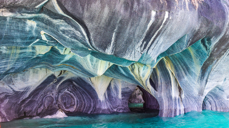 marble caves chile