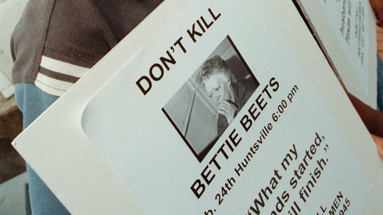 Betty Lou Beets execution protest