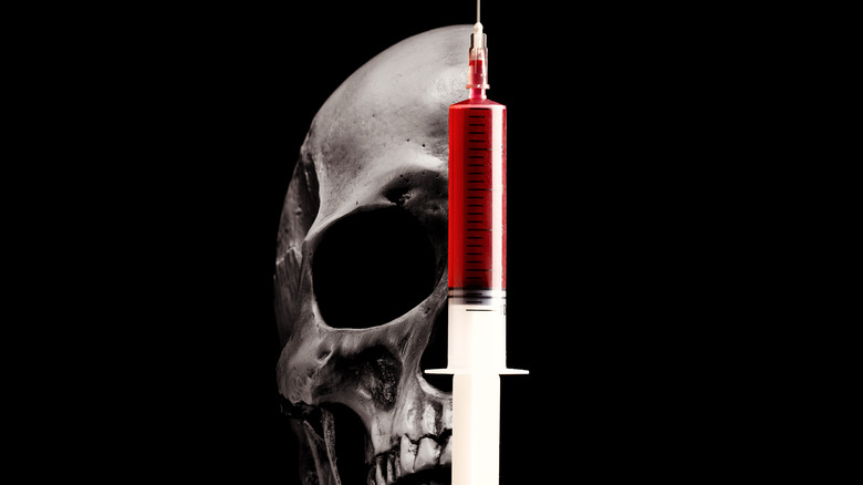 skull and syringe