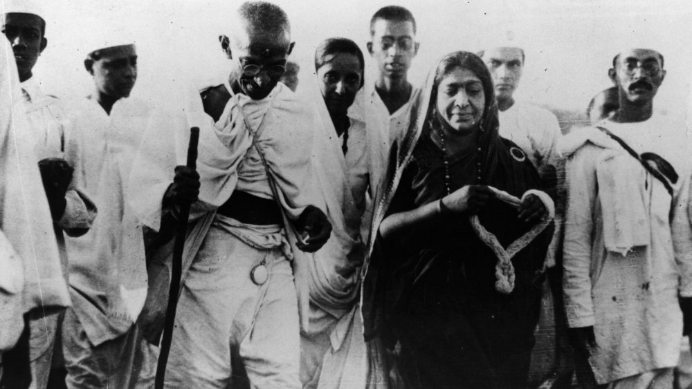 gandhi's salt march