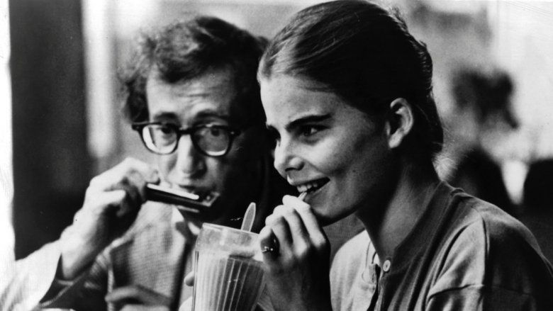 Mariel Hemingway and Woody Allen