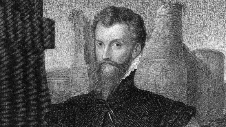 Henry Courtenay posing