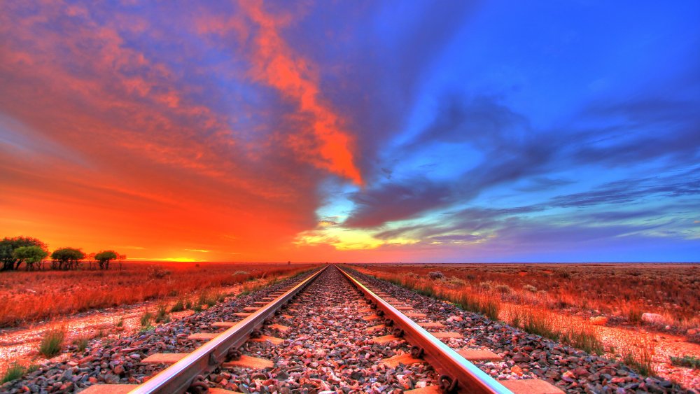 railroad tracks