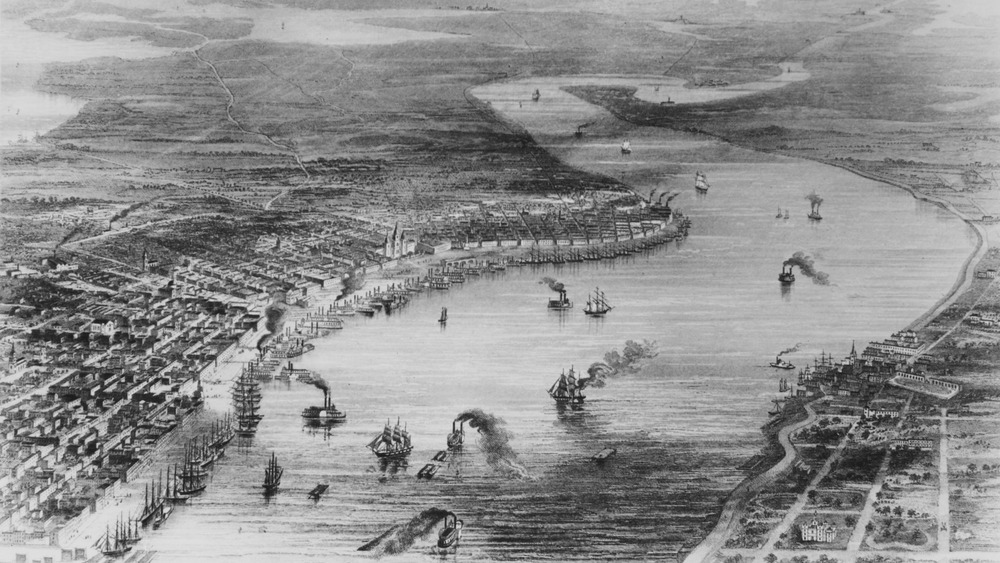 artist rendering of The Mississippi River