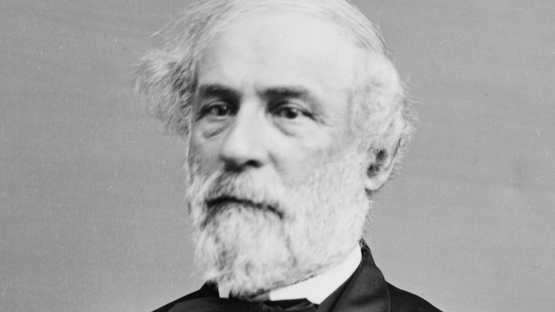 A portrait of Robert E. Lee