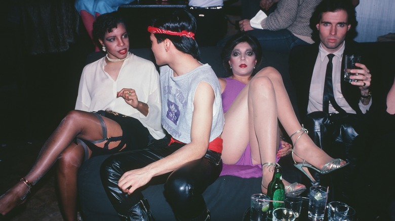 Посетители вечеринок в Студии 54, 1970-е годы