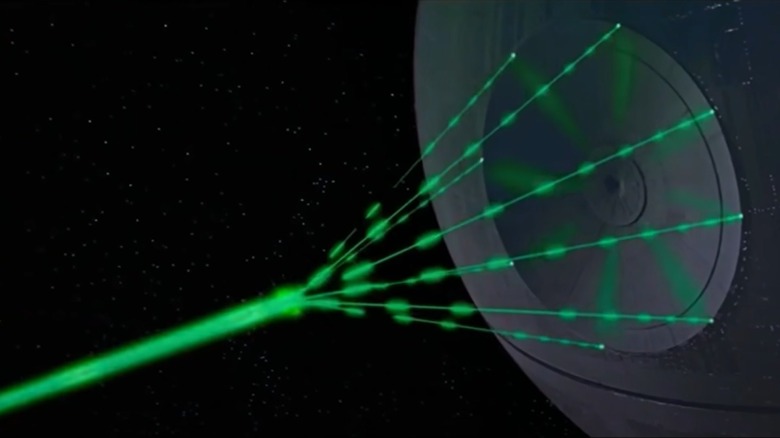 star wars firing laser