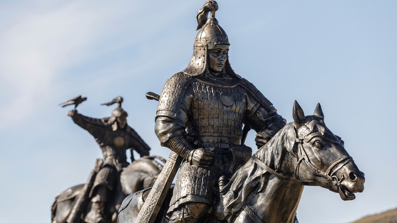 Mongol warriors