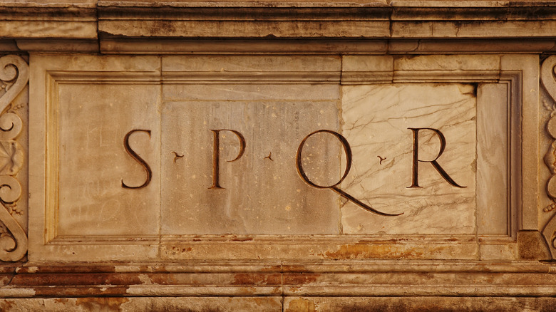 Senate and People of Rome
