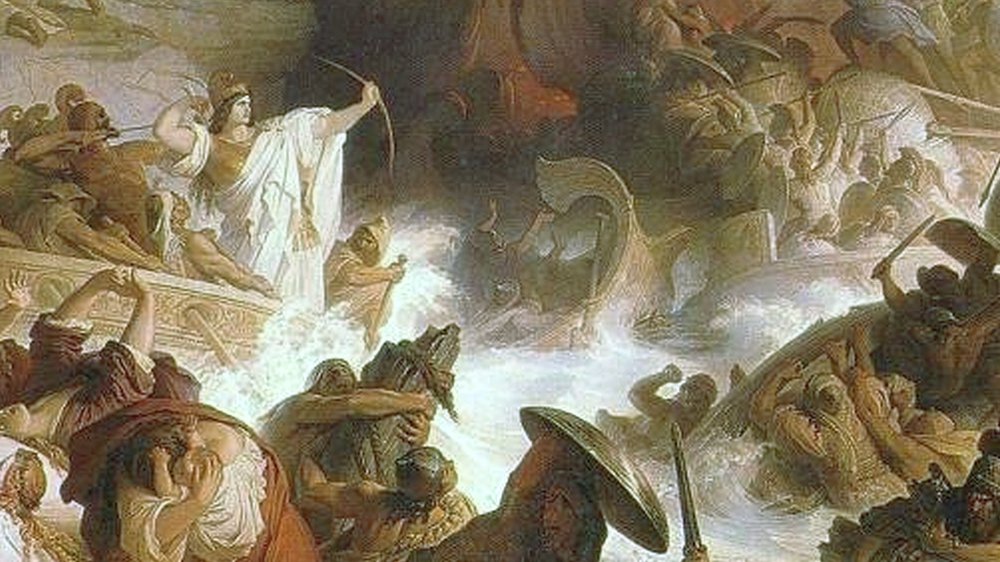 artemisia at the battle of salamis, warrior queen