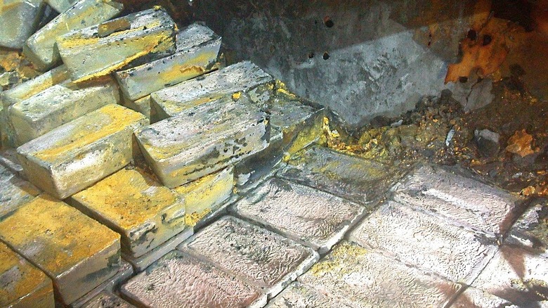 HMS Gairsoppa WWII Silver Bars