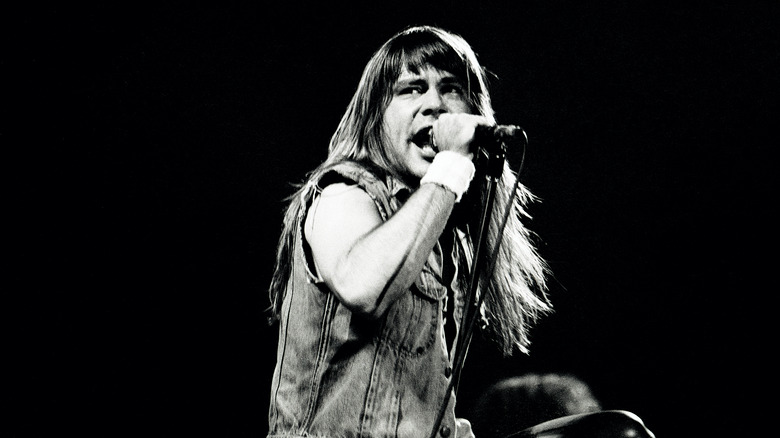 Dickinson with Iron Maiden