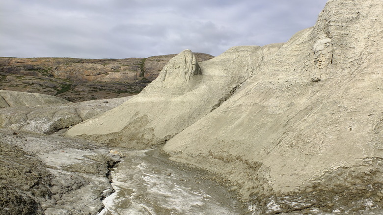 Rugged Greenland terrain