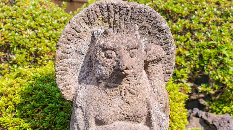 statue of yokai