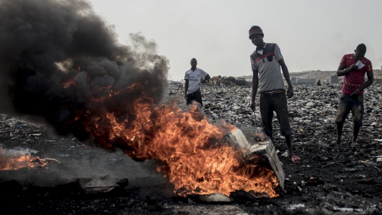 Agbogbloshie, Ghana, Accra, Toxic