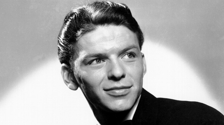 Frank Sinatra looking left