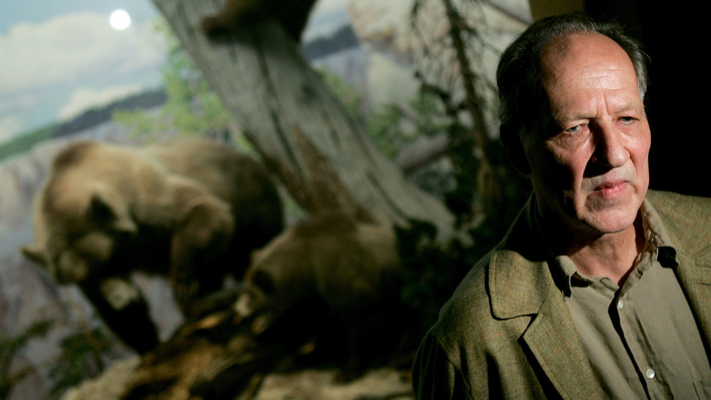 Werner Herzog and bear
