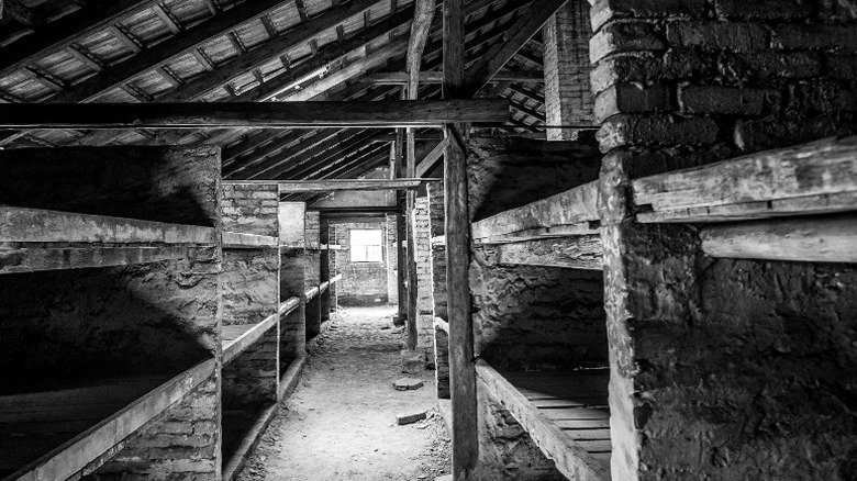 Dorms at Auschwitz