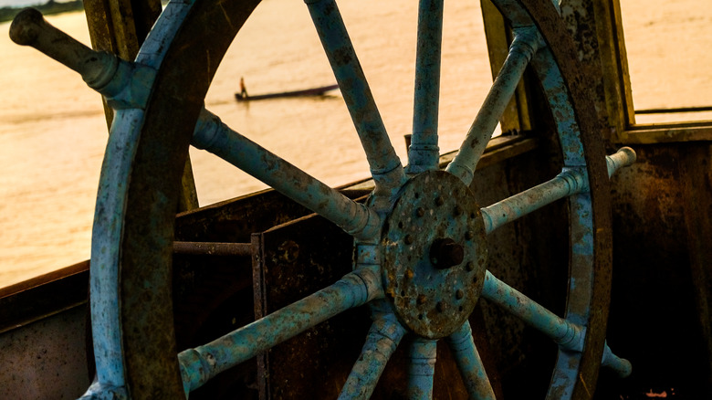 An empty boat