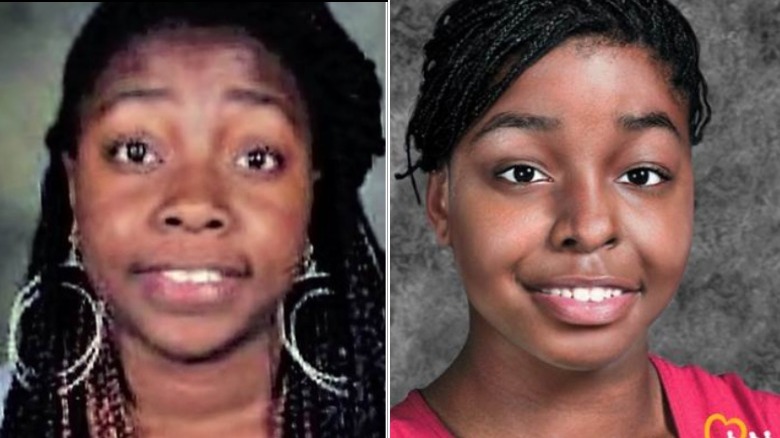 Lashaya Nae Stine with age progression