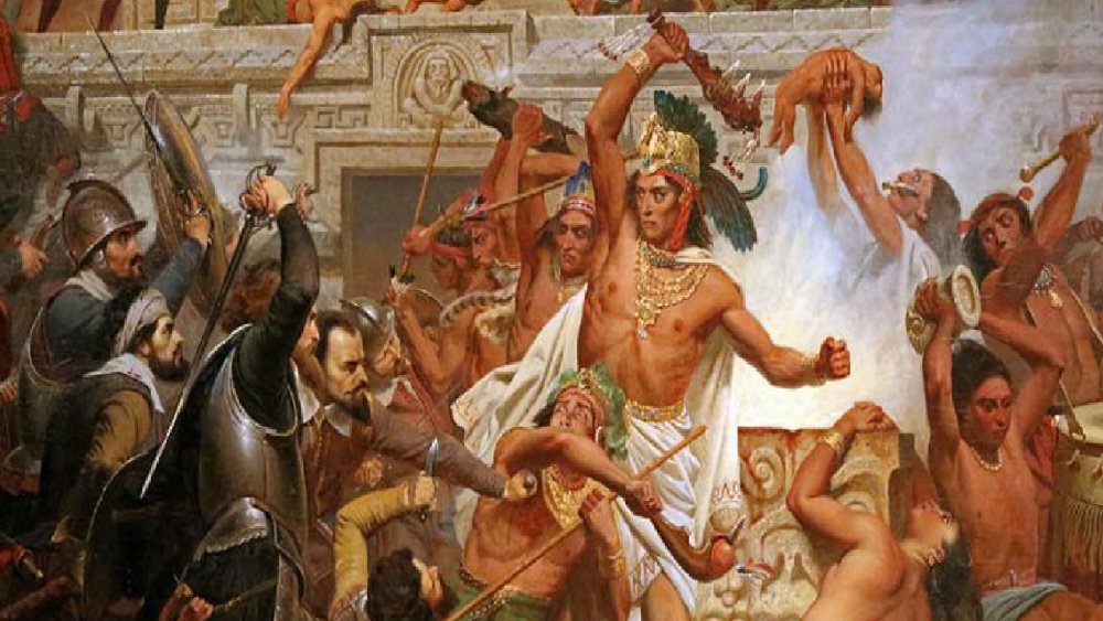 La Captura de Moctezuma by Jan Karel Donatus Van Beecq