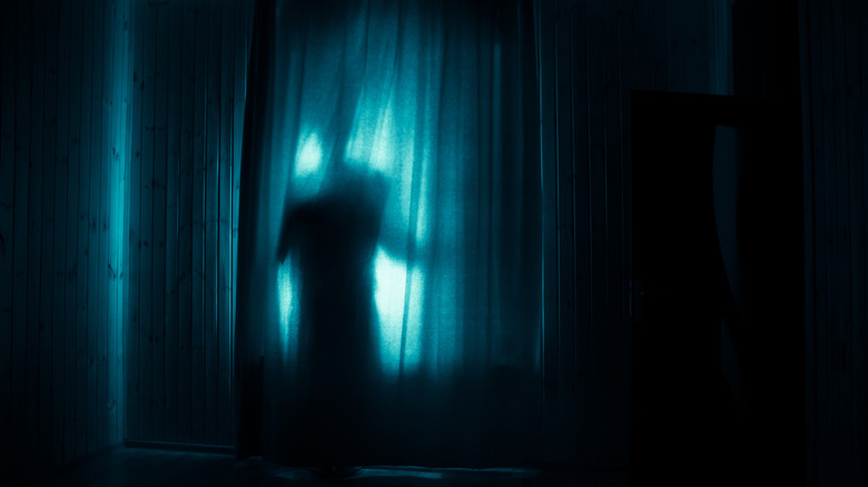 Ghostly figure