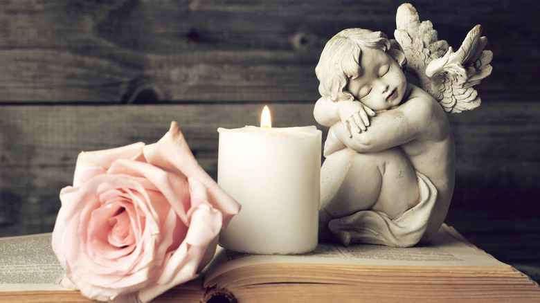 angel candle flower