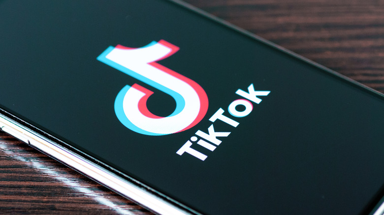 The TikTok app