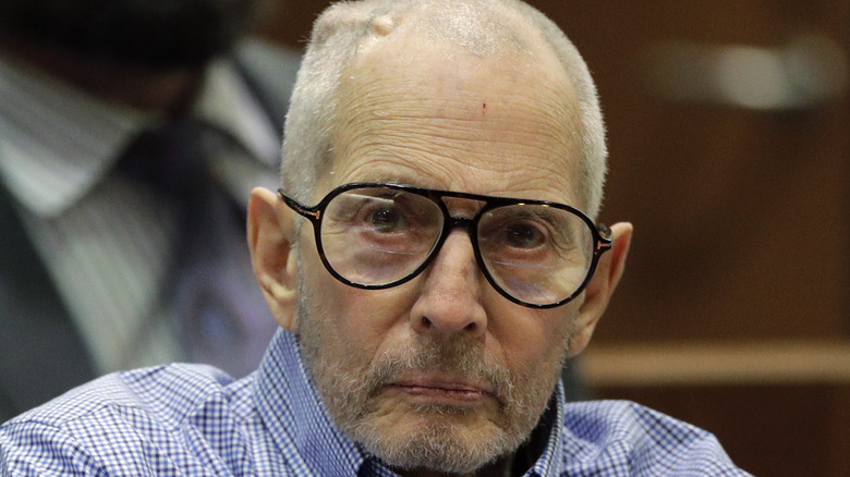 Robert Durst sitting in court