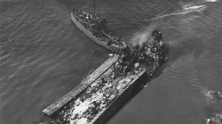 LST-480 during West Loch disaster