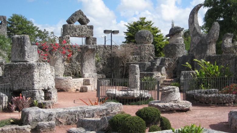 Coral Castle grounds
