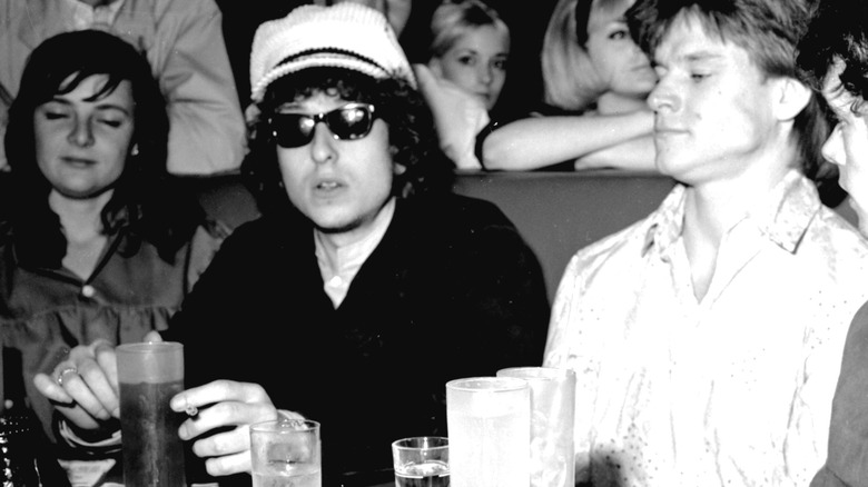 Bob Dylan on tour in 1966