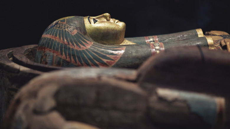  Ancient Egyptian sarcophagus