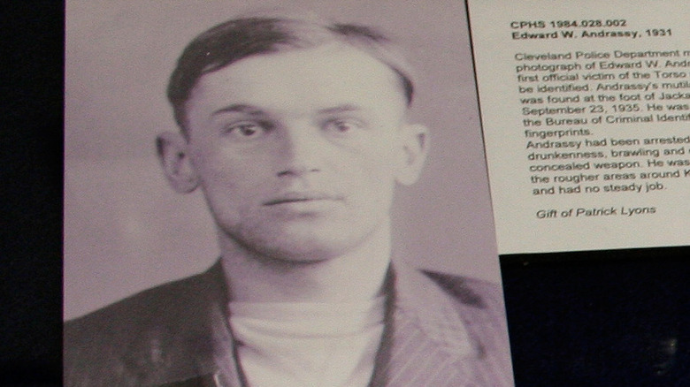 1931 mugshot of Edward Andrassy