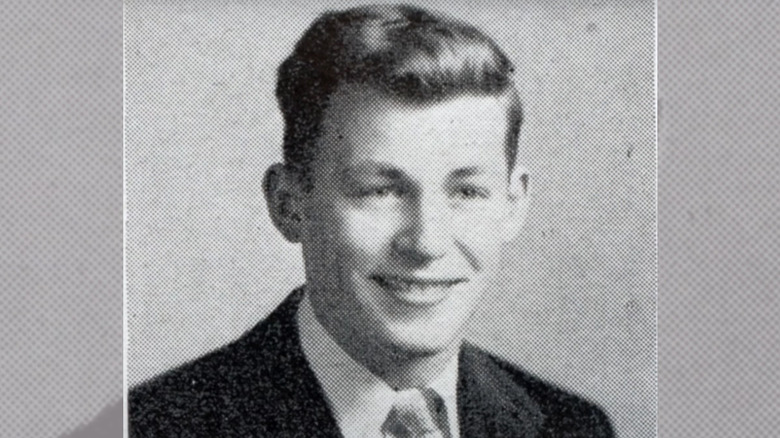 Richard Cox's high-school yearbook photo
