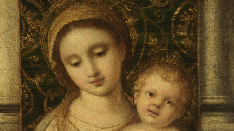 Mary and Jesus