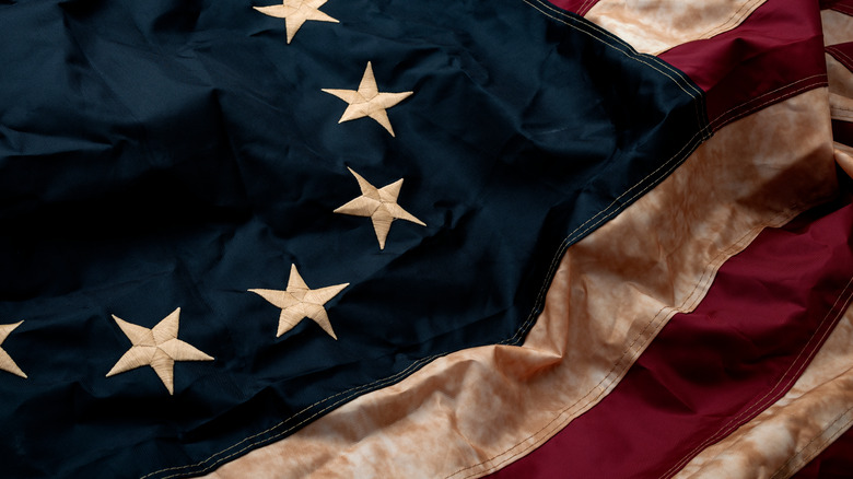 a 13-star american flag