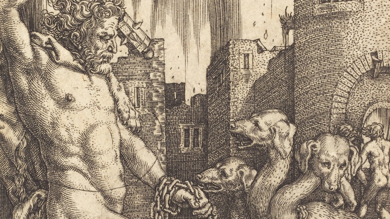 hercules cerberus drawing